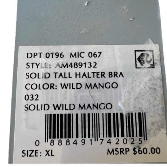 Antonio Melani Floral Mango Jacobean Tie Front High Waisted Bikini Top & Bottom - Picture 13 of 14